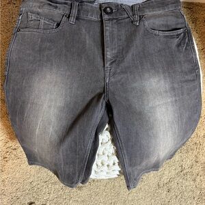 Volcom Solver Modern Straight Charcoal Denim Pants